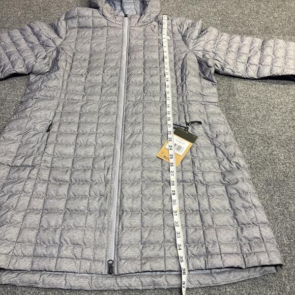 NWT The North Face Thermoball Eco Parka Size 1X Grey Women’s NFOA4R34DYY - Picture 4 of 6